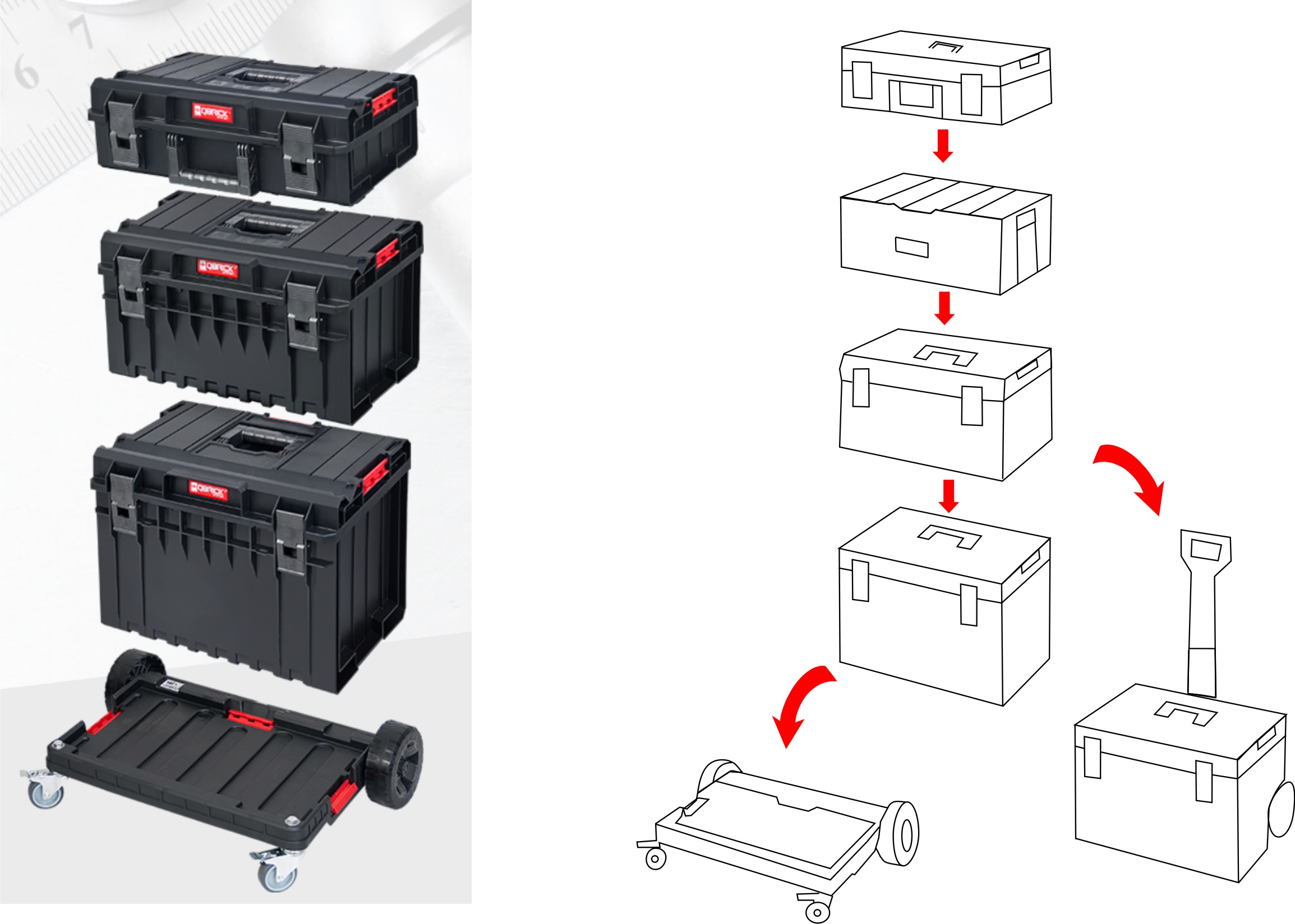 Ящики где. Ящик для инструмента модульный Qbrick System one 450 Basic. Ящик для инструментов Qbrick System one Cart 600x460x765мм. Ящик для инструментов Qbrick System one Cart Profi 585x438x690мм. Ящик для инструментов Qbrick System one Cart Profi.